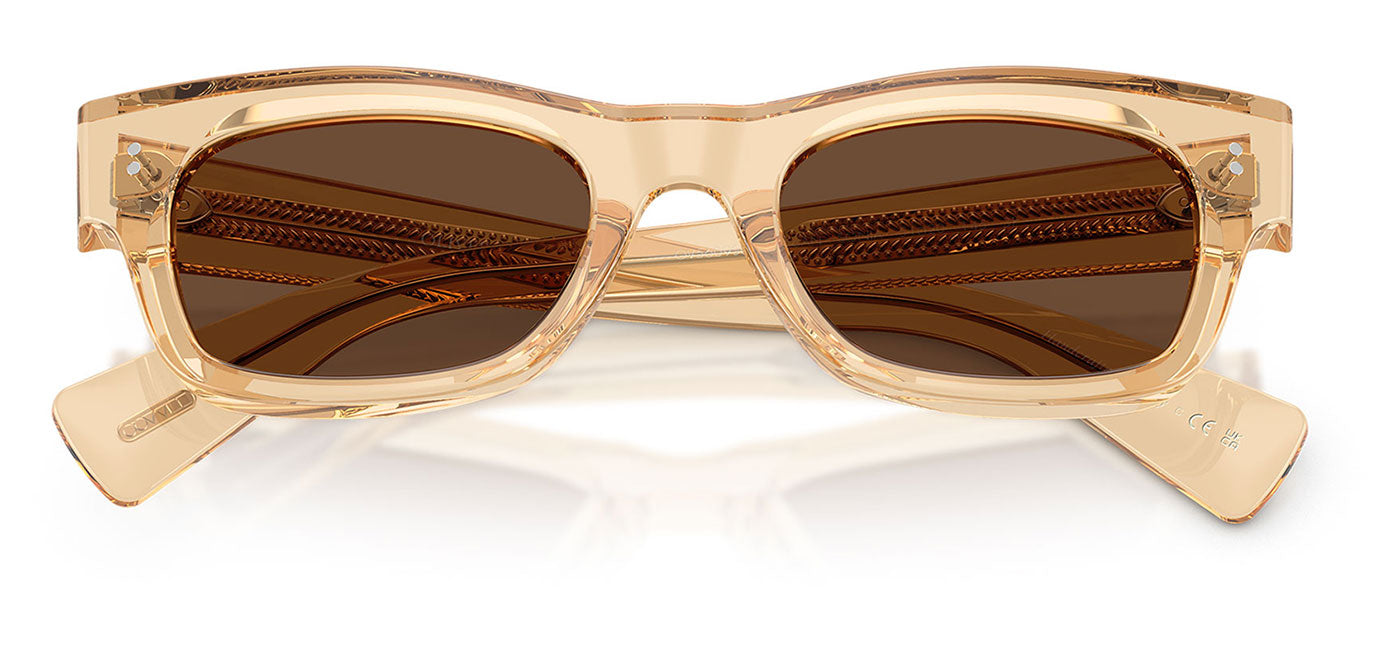 Oliver Peoples OV5609SU Sonia Sunglasses - Champagne / Terra Polarised