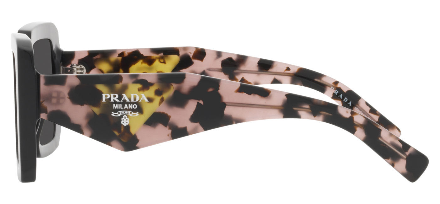 Prada PR 23YS Sunglasses - Black / Dark Grey