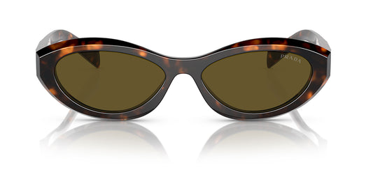 Prada PR 26ZS Sunglasses - Honey Tortoise / Dark Brown