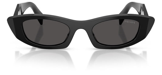Prada PR B16S Sunglasses - Black / Dark Grey