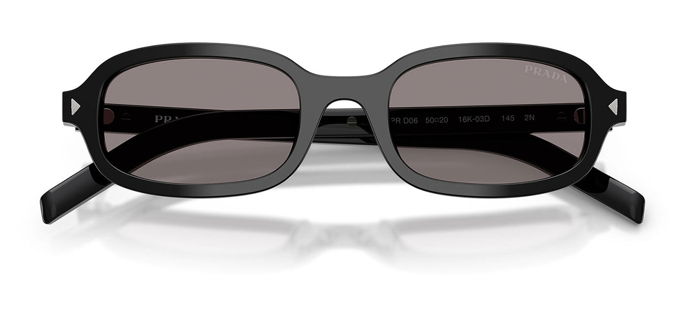 Prada PR D06S Sunglasses - Black / Grey