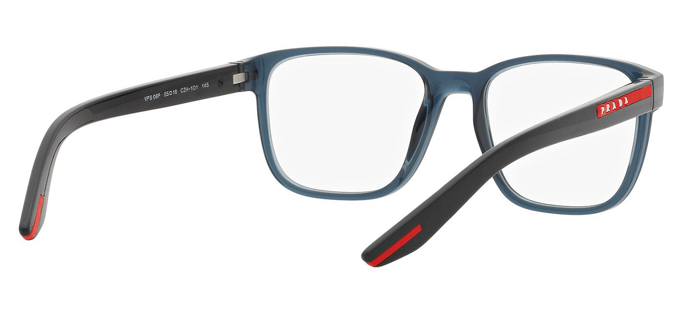 Prada Linea Rossa PS 06PV Glasses - Crystal Blue