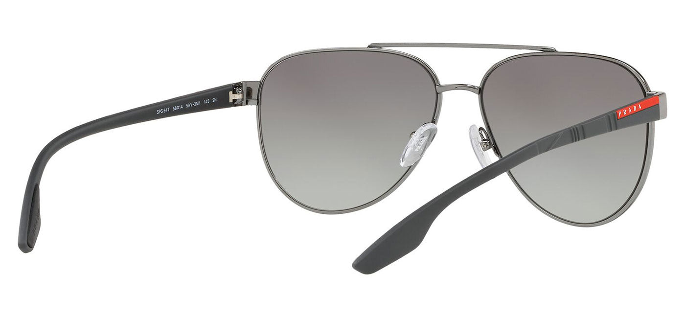 Prada Linea Rossa PS 54TS Sunglasses - Matte Gunmetal / Grey Gradient