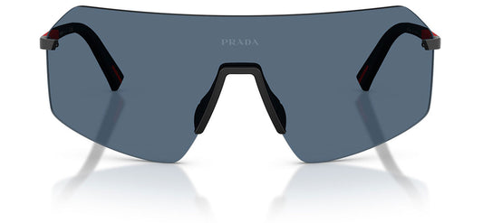 Prada Linea Rossa PS B50S Sunglasses - Black / Dark Blue