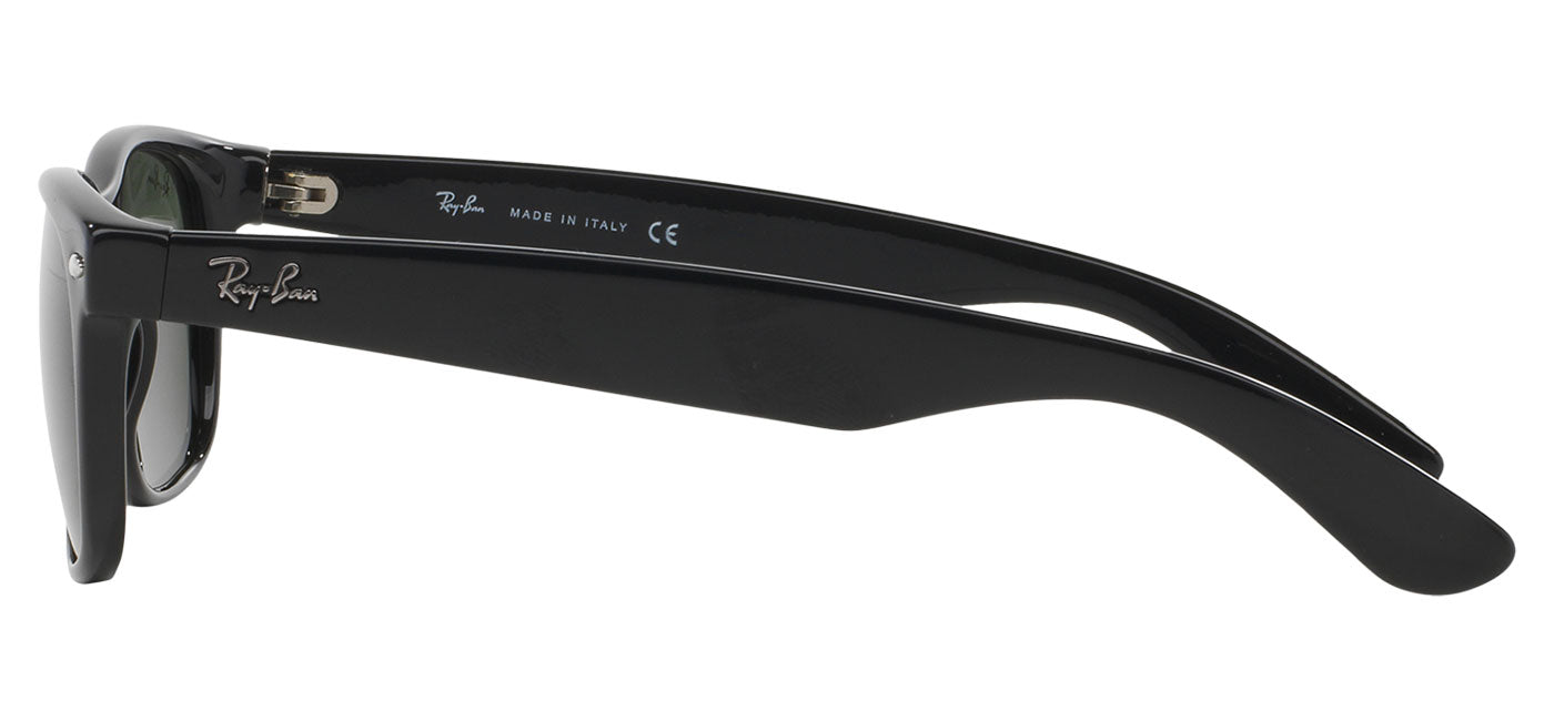 Ray-Ban RB2132 New Wayfarer Sunglasses - Black / Green