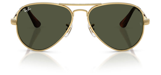 Ray-Ban RB3925 Aviator Max Sunglasses - Arista Gold / Green