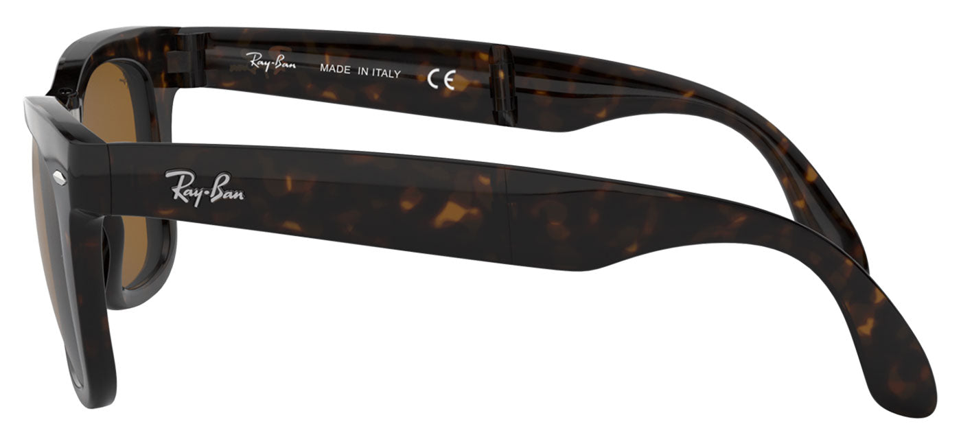 Ray-Ban RB4105 Wayfarer Folding Sunglasses - Havana / Brown