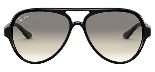 Ray-Ban RB4125 Cats 5000 Sunglasses - Black / Grey Gradient