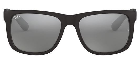 Ray-Ban RB4165 Justin Sunglasses - Matte Black / Grey Mirror