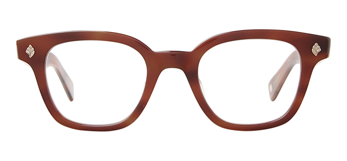 Garrett Leight Naples Glasses - Vintage Burnt Tortoise