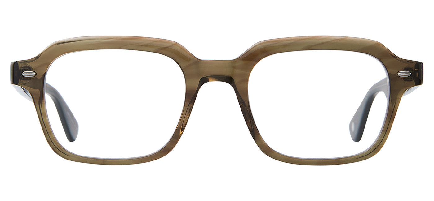 Garrett Leight OG Freddy P Glasses - Olive Tortoise