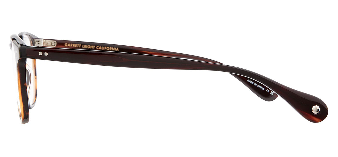 Garrett Leight Wilshire Glasses - Redwood Tortoise