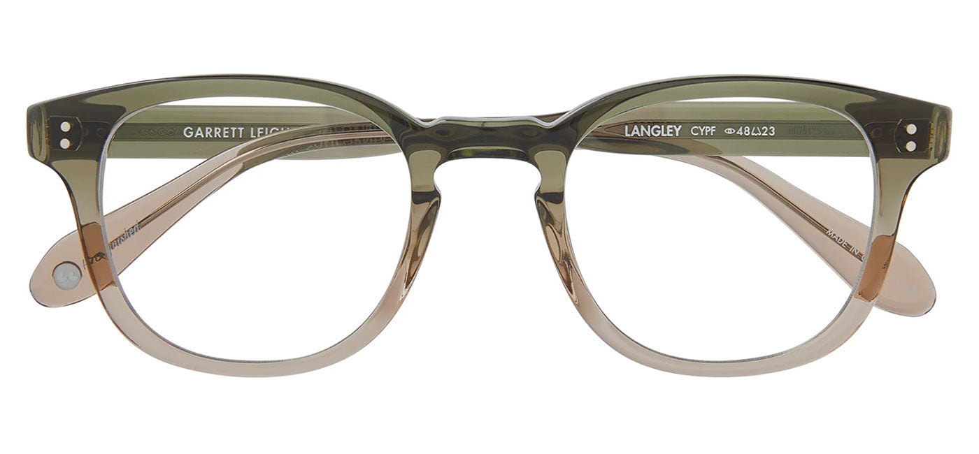 Garrett Leight Langley Glasses - Cyprus Fade