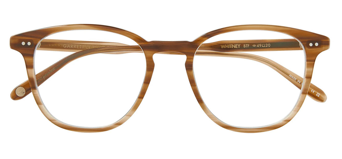 Garrett Leight Whitney Glasses - Blonde Tortoise Fade