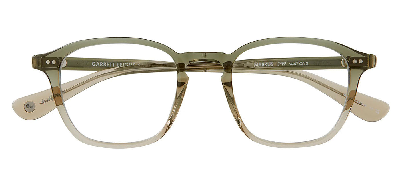 Garrett Leight Markus Glasses - Cyprus Fade