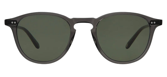 Garrett Leight Hampton Sunglasses - Black Glass / Semi-Flat Pure G15
