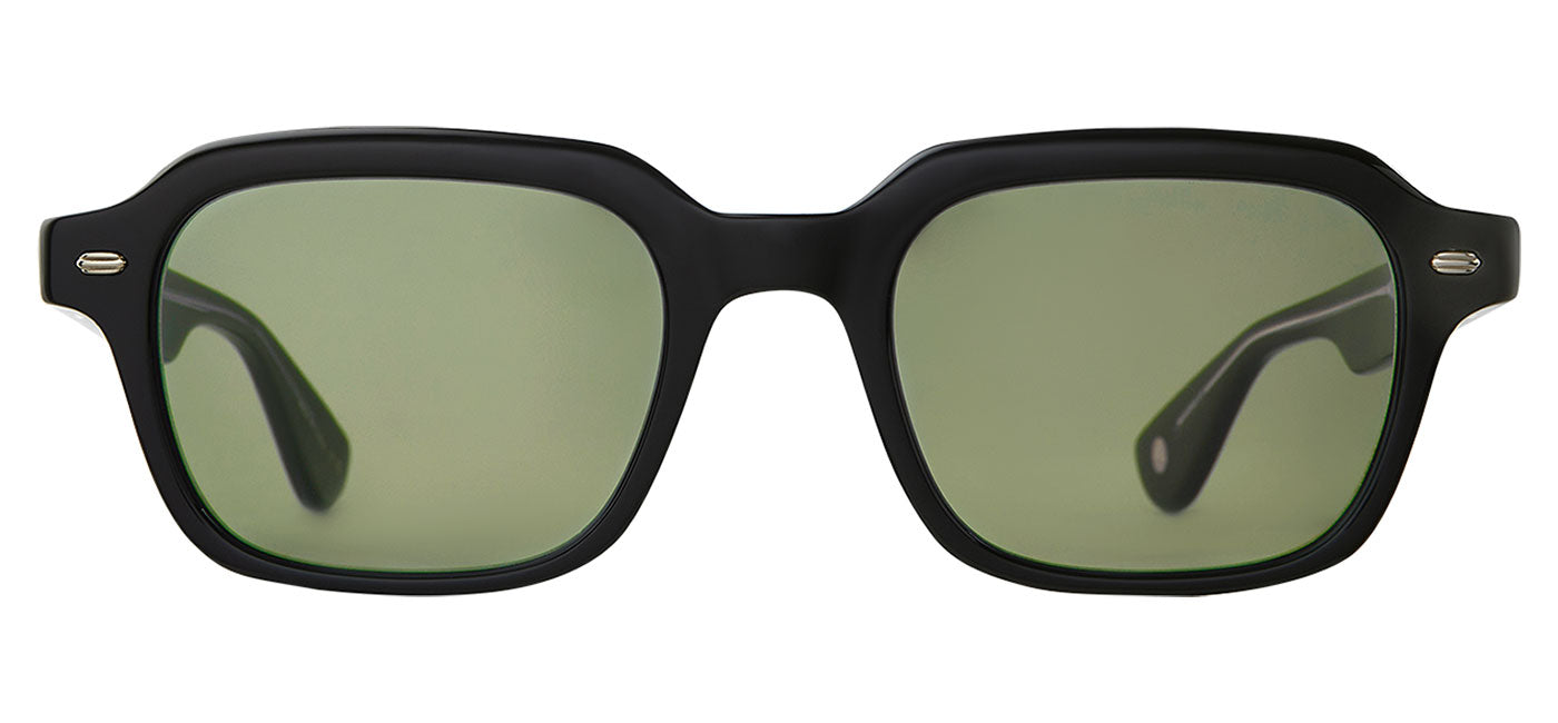 Garrett Leight OG Freddy P Sunglasses - Black / Valley View Green
