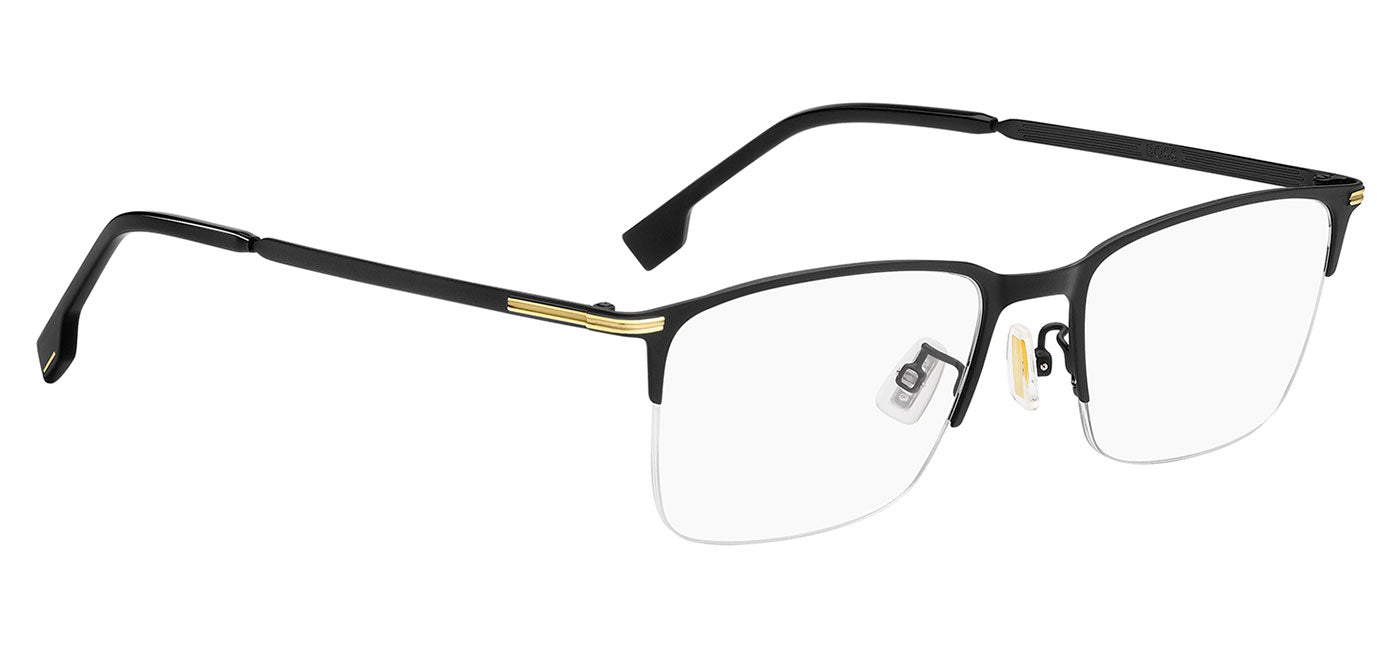 Hugo Boss 1616/F Glasses - Matte Black and Gold