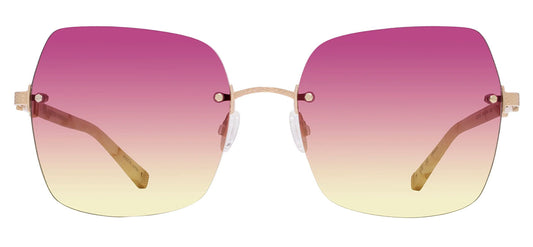 Barton Perreira Angie BP0255 Sunglasses - Tusk and Gold / Sun Kissed Gradient