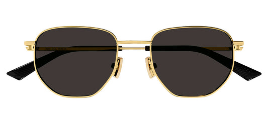 Bottega Veneta BV1301S Sunglasses - Gold / Grey