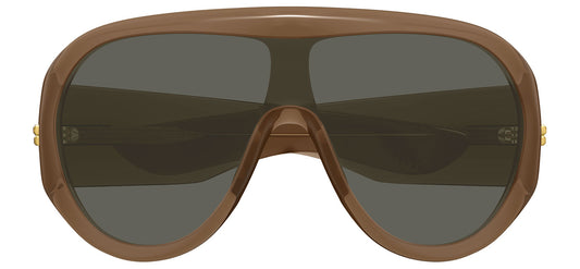 Bottega Veneta BV1345S Sunglasses - Brown / Grey