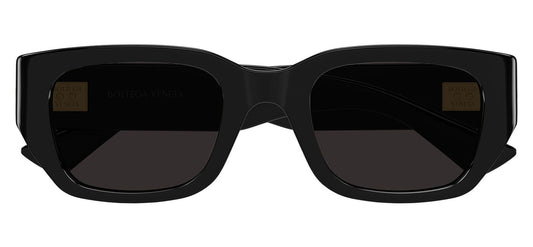 Bottega Veneta BV1400S Sunglasses - Black / Grey