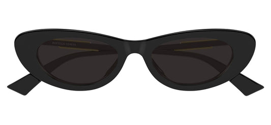 Bottega Veneta BV1447S Sunglasses - Black / Grey