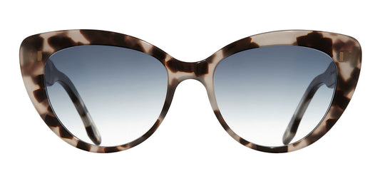 Cutler and Gross 1350 Sunglasses - Jet Engine Grey / Blue Gradient