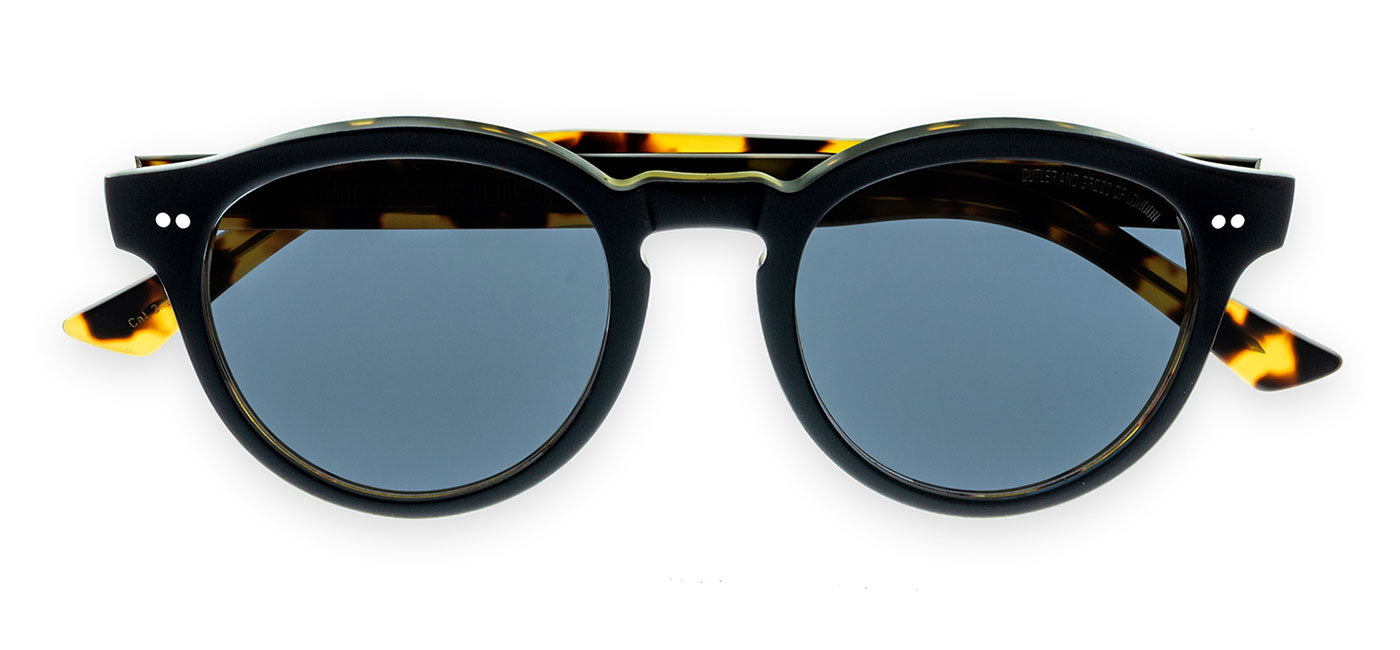 Cutler and Gross 1378 Sunglasses - Black on Camo / Blue