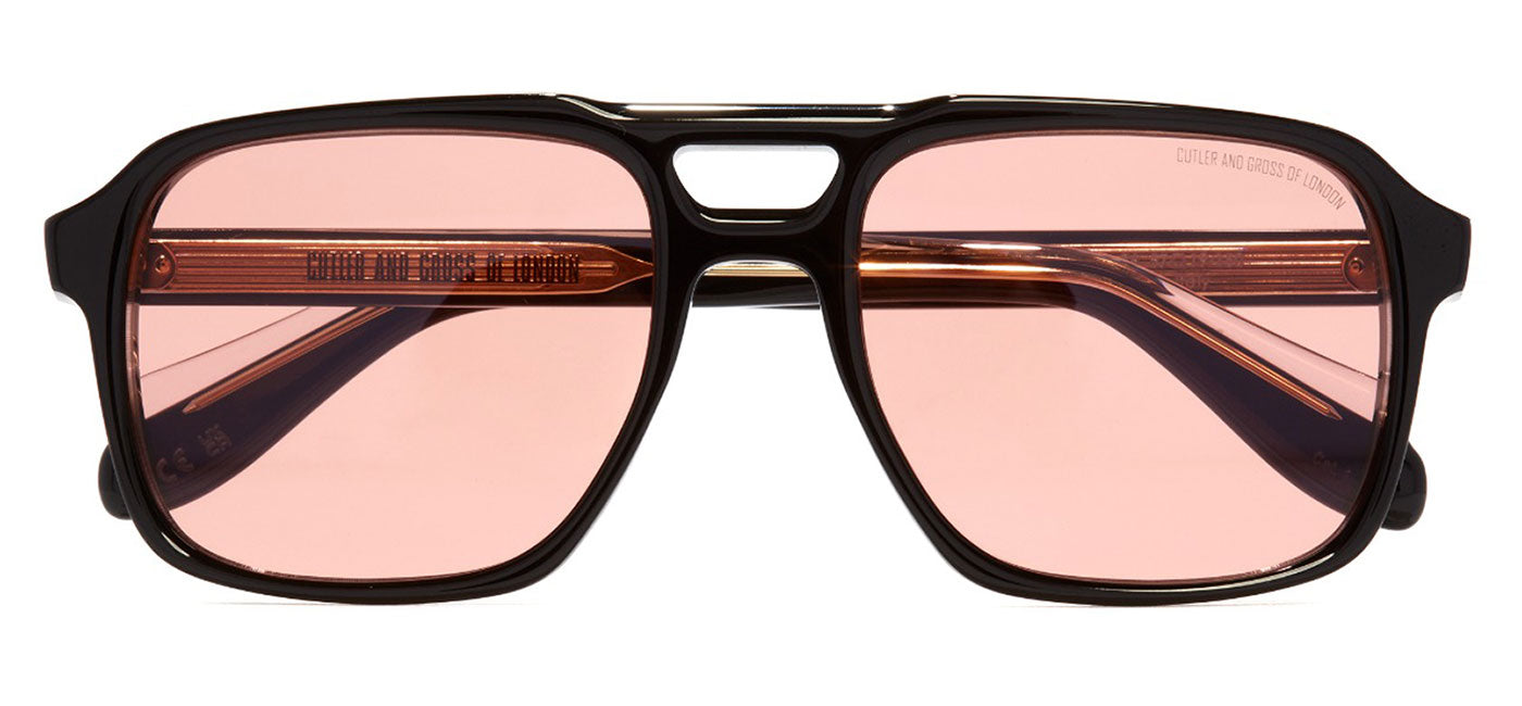 Cutler and Gross 1394 Sunglasses - Black / Pink