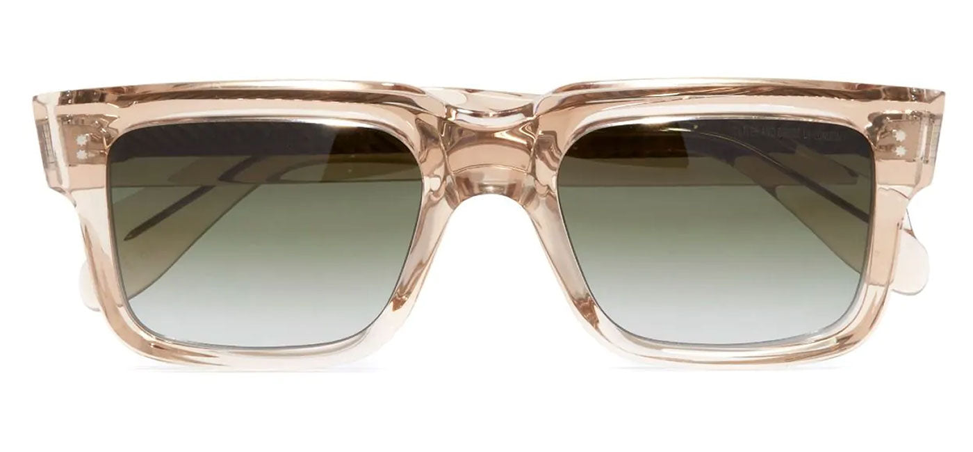 Cutler and Gross 1403 Sunglasses - Sand Crystal / Green Gradient