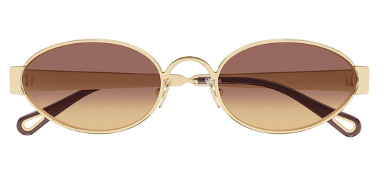 Chloe CH0355S Sunglasses - Gold / Brown Gradient