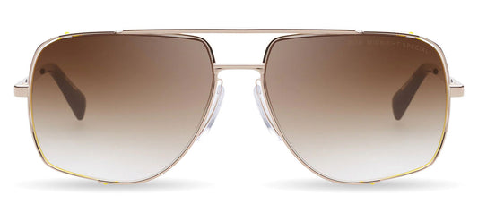 DITA Midnight Special Sunglasses - 12K Gold / Brown to Clear Gradient