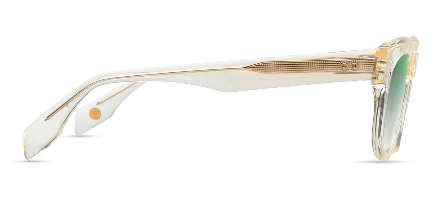 DITA Radihacker Sunglasses - Vintage Clear / Green Gradient