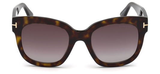 Tom Ford FT0613 Beatrix Sunglasses - Dark Havana / Bordeaux Gradient