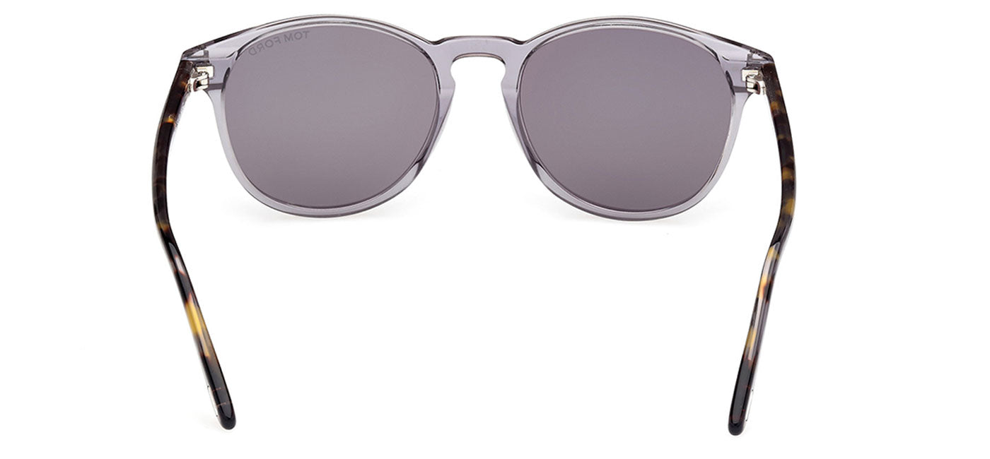 Tom Ford FT1097 Lewis Sunglasses - Shiny Grey / Smoke Mirror