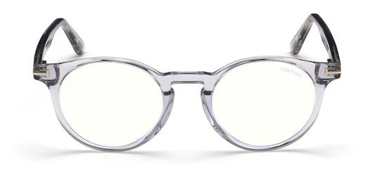 Tom Ford FT5557-B Glasses - Transparent Grey