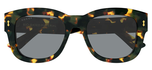 Gucci GG1110S Sunglasses - Havana / Grey