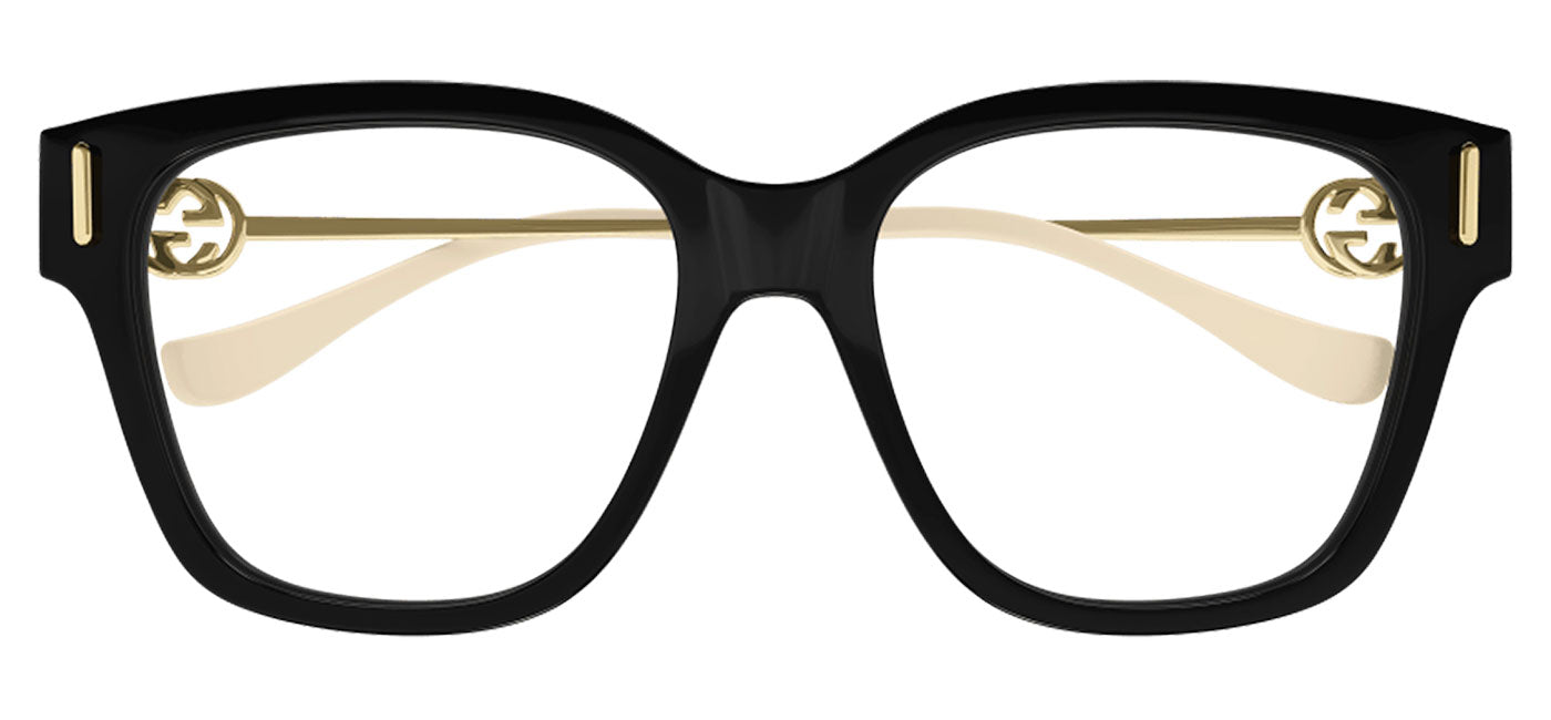 Gucci GG1204O Glasses - Black & Gold