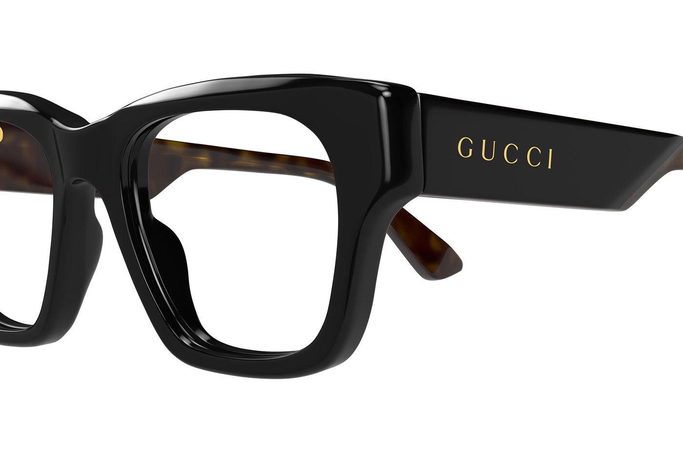Gucci GG1669O Glasses - Black / Havana