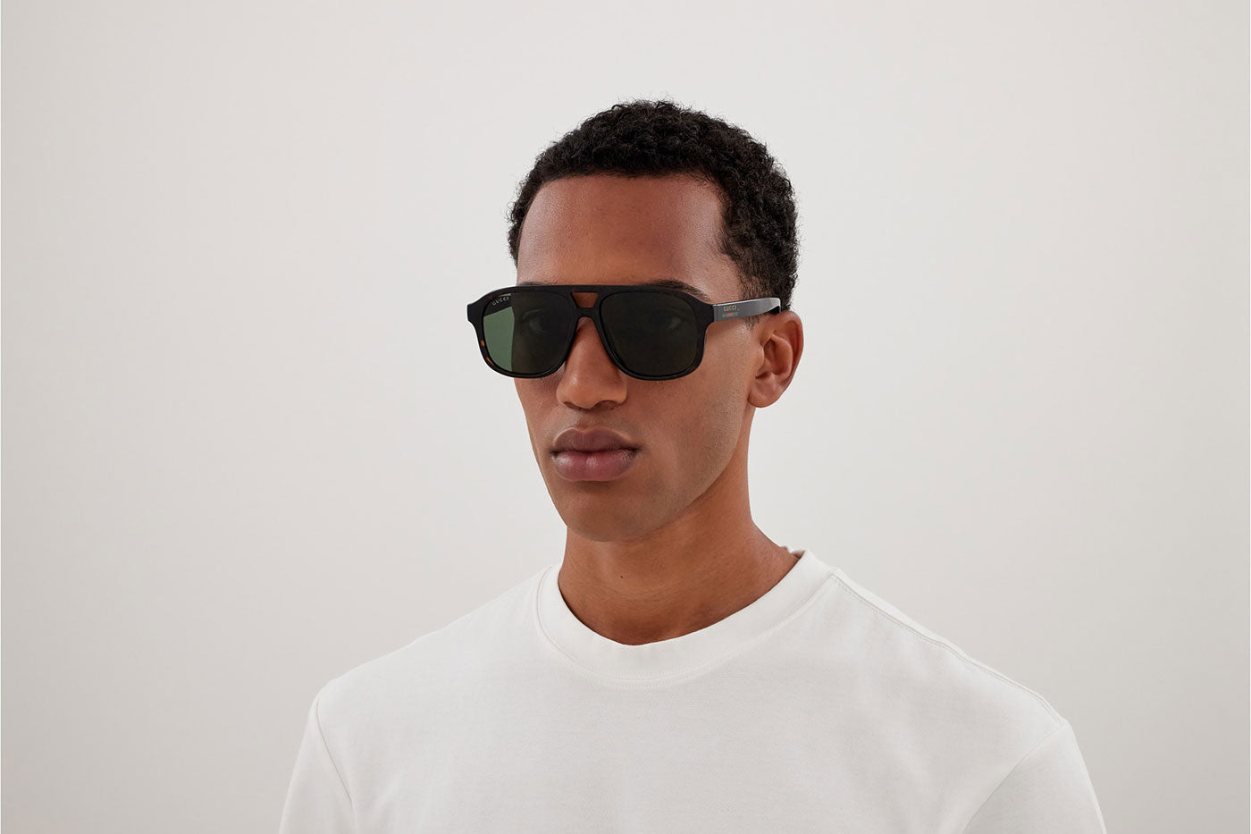Gucci GG1856S Sunglasses - Havana / Green