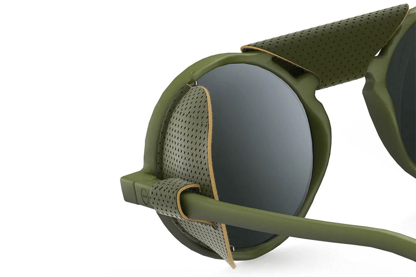IZIPIZI #G Glacier Sunglasses - Kaki Green / Grey - Good Weather