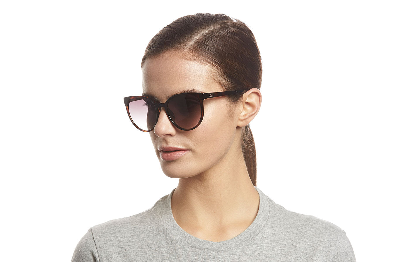 Le Specs Armada Sunglasses - Tort / Khaki Gradient