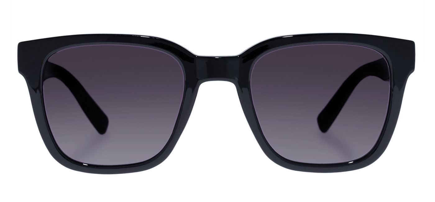 Le Specs Elixir Sunglasses - Black / Smoke Gradient