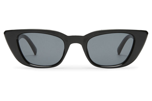 Le Specs Dream Lover Sunglasses - Black / Smoke Mono
