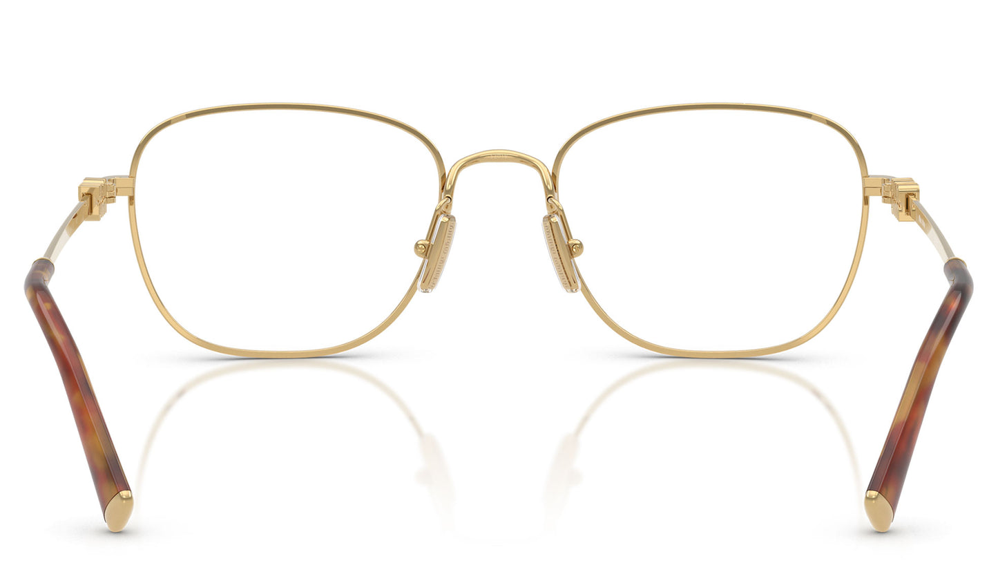 Miu Miu MU 50WV Glasses - Gold