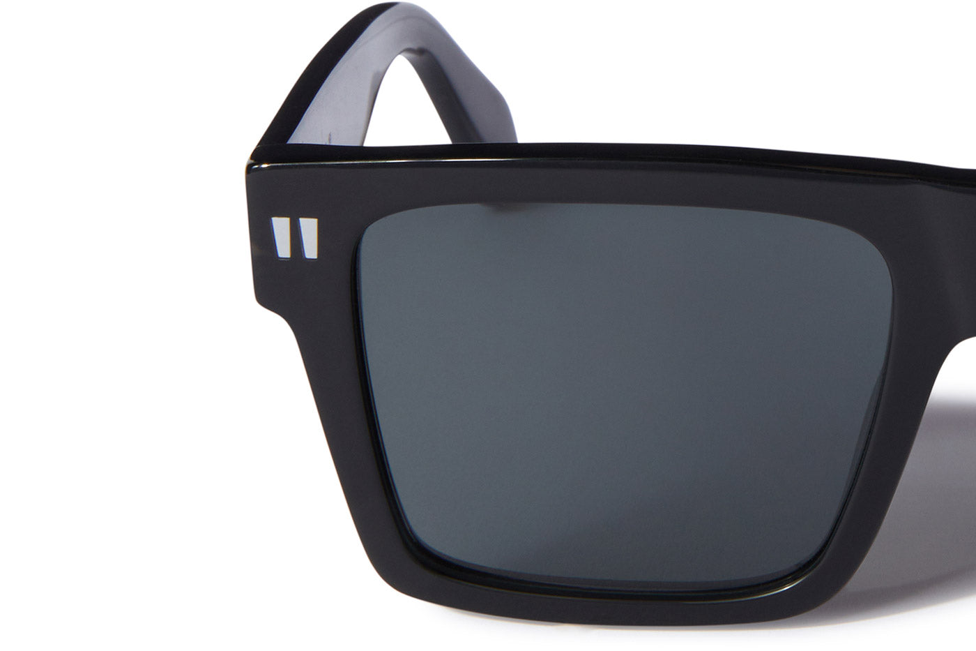 Off-White OERI109 Lawton Sunglasses - Black / Dark Grey