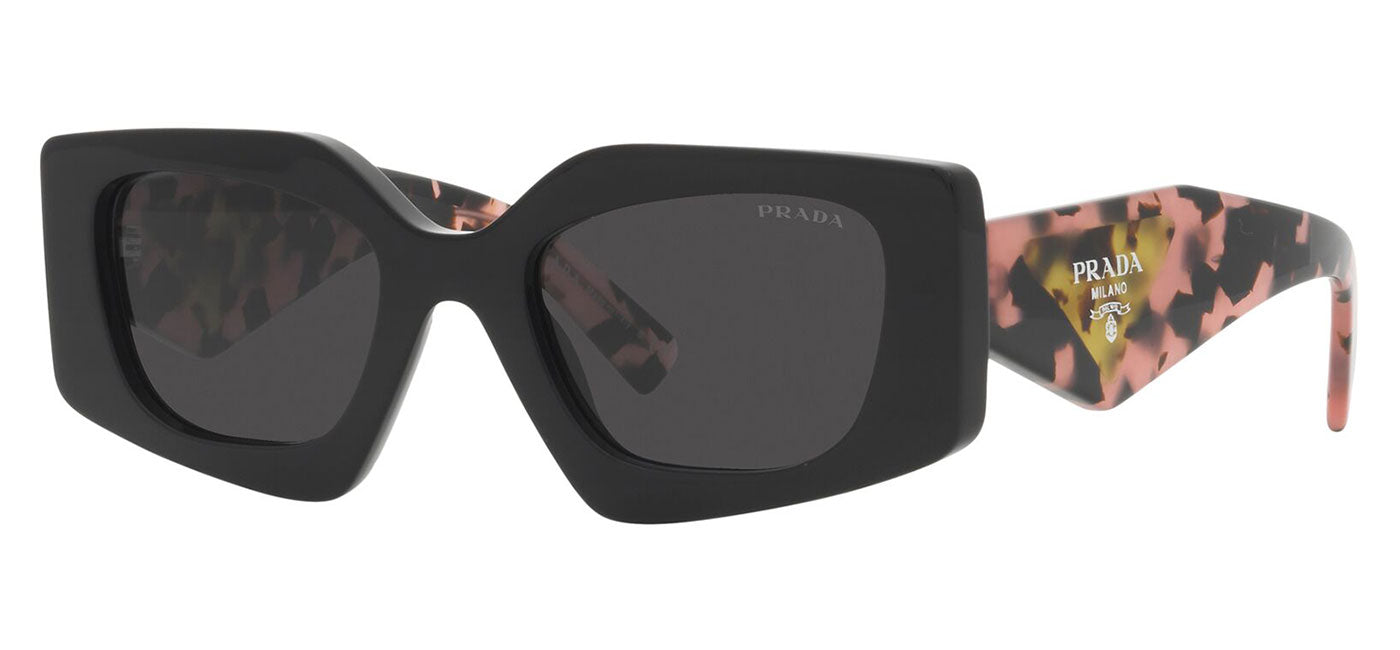 Prada PR 15YS Sunglasses - Black / Dark Grey