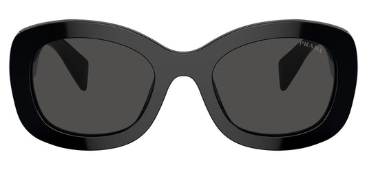 Prada PR A13S Sunglasses - Black / Dark Grey