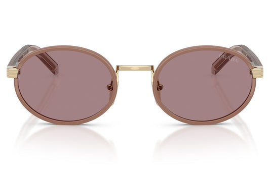 Prada PR B56S Sunglasses - Pecan / Light Purple Brown